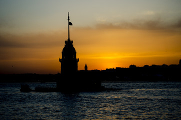 Fototapeta premium Kız Kulesi, Maidens Tower