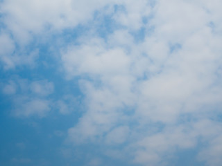 Naklejka na ściany i meble blue sky with cloud in the sunny day