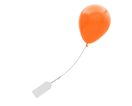 ballon h&eacute;lium message