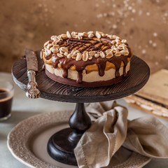 Snickers Layer Cake
