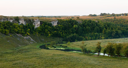 Vorgol river in Lipetsk region