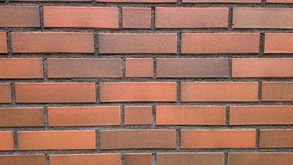 Red brick wall