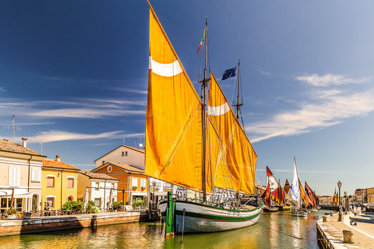 sunny day on harbour channel