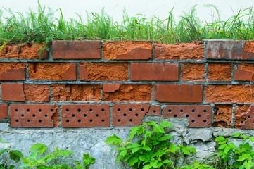 Overgrown foundation