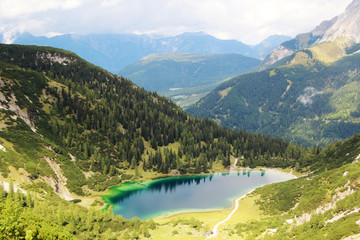 Obraz na płótnie Canvas Seebensee lake in Tyrol, Austria