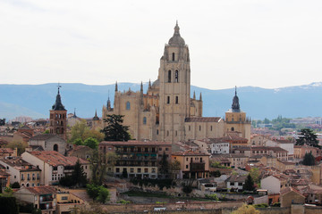 Obraz premium Cathedral de Segovia, Spain