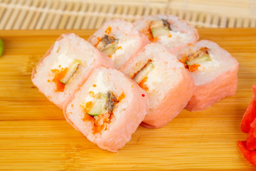 Delicious mamenori rolls