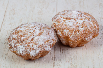 Delicious and sweet muffins