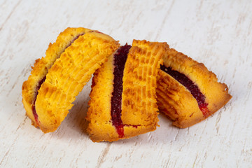 Delicious sweet shortbread