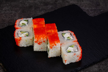 Japanese roll with crab