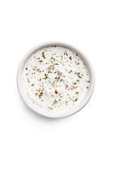 Creamy sauce with spices and Italian herbs..