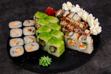 Japanese sushi set