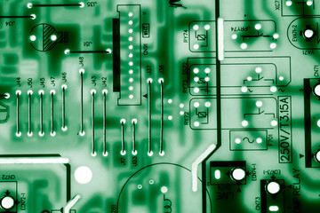 Abstract,close up of Mainboard Electronic computer background.
(logic board,cpu motherboard,Main...