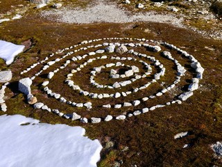 stone labyrinth