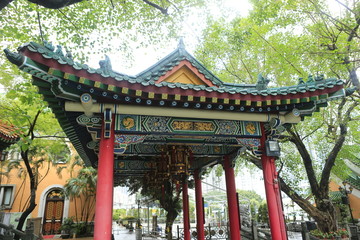Fototapeta premium Temple Taoïste à Hong Kong