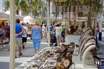 Cádiz, Spain - June 21, 2018: Market and stalls in Cádiz. © Julián Maldonado