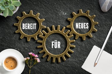 Bereit für Neues 