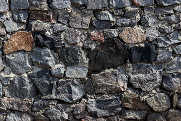 Background of the stone wall