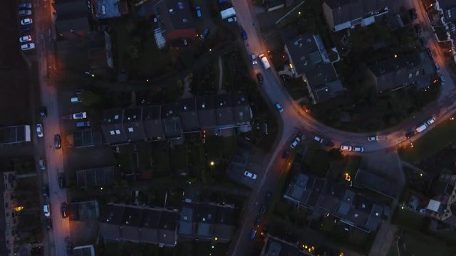 Flug &uuml;ber Stadt - Velbert-Neviges