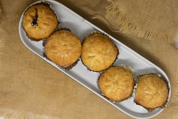 Chinese buns with sweet filling