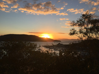 Sunset on Hamilton Island
