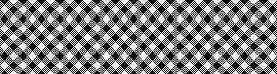 Pixel Tablecloth Multiply Colors Pattern