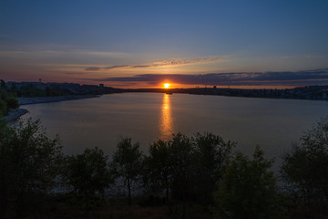urlaub sonnenuntergang
