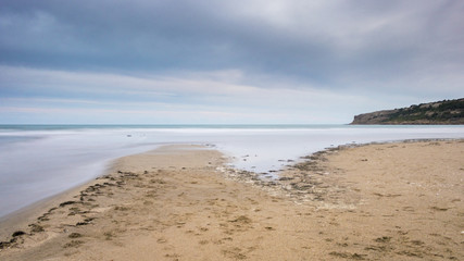 Fototapeta na wymiar La plage de La Franqui