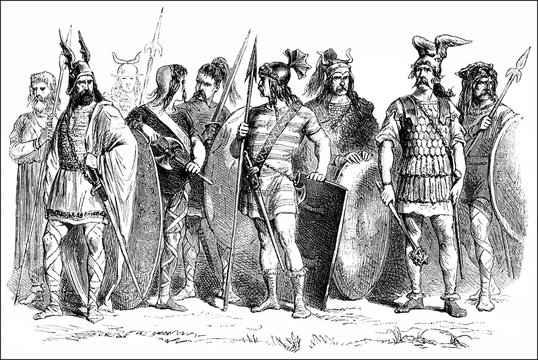 Barbarian Warriors - 5th-6th century