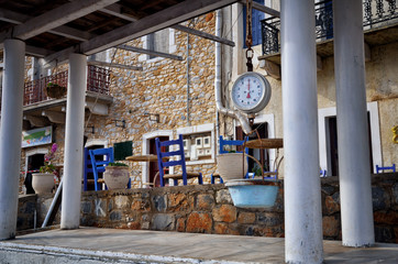 Agios Nikolaos is a fishing village in Greece, near Kalamata, on the shore of the Messenian Gulf