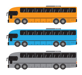 10 Wheel Bus Vector and Illustration