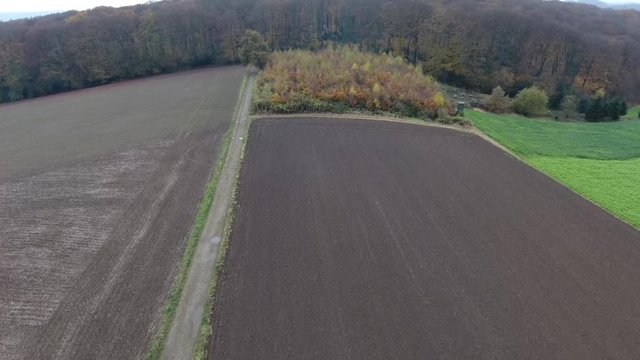Flug &uuml;ber Wald - Velbert Neviges