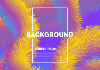 Modern abstract colorful background. Shapes with trendy gradients composition for your design. 