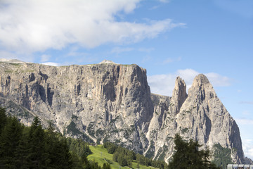Fototapeta na wymiar Schlern in Südtirol