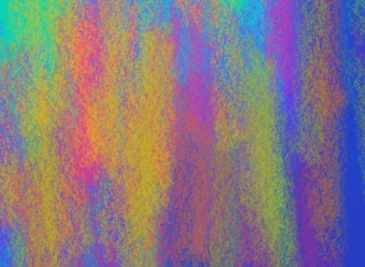 vivid bright color theme with chalk texture illustration background