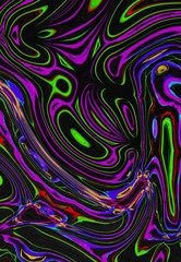 mysterious ink swirl illustration abstract background