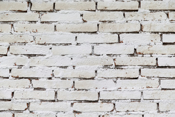 white brick wall texture background