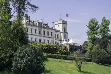 Fototapeta na wymiar Castle of Oleggio