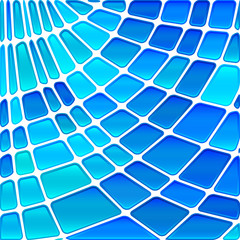 abstract vector stained-glass mosaic background