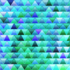 abstract vector stained-glass triangle mosaic background