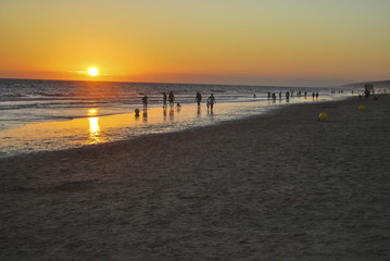 Sunset beach