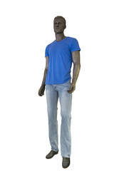 Full length male mannequin.