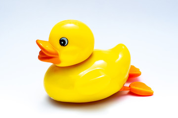 Granada, Spain; July 01, 2018: Toy duck