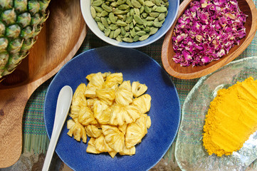 pineapple dried fruit 
