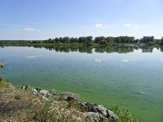 The water 