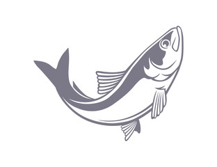 Obraz premium herring logo