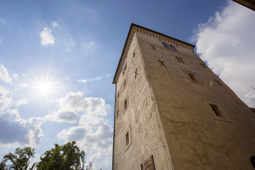 Lotrscak tower in Zagreb, Croatia. 