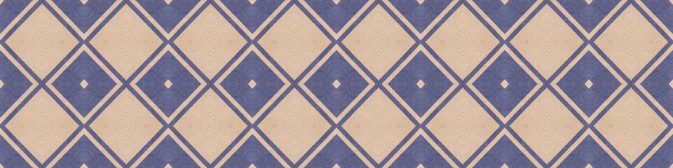 Fototapeta premium Cloth background with geometric pattern decorations, tileable seamless texture