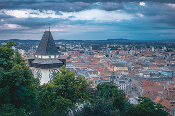 Fototapeta premium Grazer Uhrturm
