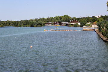 plan d'eau du parc d'ile saint quentin
